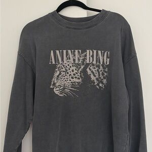 Anine Bing - Spencer Leopard Sweatshirt